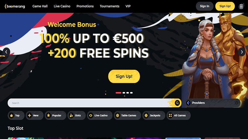 Izvedite več o boomerang casino login